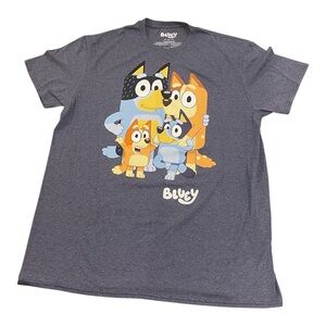 Bluey Men's Family Group Shot Graphic Shirt XL